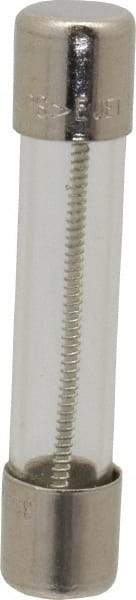 Ferraz Shawmut - 250 VAC, 2.5 Amp, Time Delay Miniature Glass Fuse - Clip Mount, 1-1/4" OAL, 1/4" Diam - Apex Tool & Supply