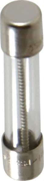 Ferraz Shawmut - 250 VAC, 3 Amp, Time Delay Miniature Glass Fuse - Clip Mount, 1-1/4" OAL, 1/4" Diam - Apex Tool & Supply