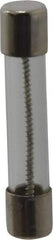 Ferraz Shawmut - 250 VAC, 6 Amp, Time Delay Miniature Glass Fuse - Clip Mount, 1-1/4" OAL, 1/4" Diam - Apex Tool & Supply