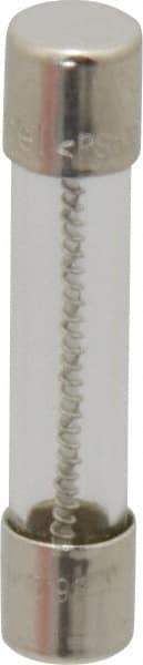 Ferraz Shawmut - 250 VAC, 6.25 Amp, Time Delay Miniature Glass Fuse - Clip Mount, 1-1/4" OAL, 1/4" Diam - Apex Tool & Supply