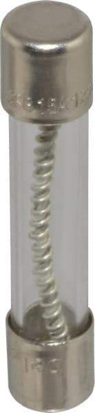 Ferraz Shawmut - 125 VAC, 15 Amp, Time Delay Miniature Glass Fuse - Clip Mount, 1-1/4" OAL, 10 at AC kA Rating, 1/4" Diam - Apex Tool & Supply