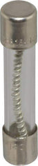 Ferraz Shawmut - 125 VAC, 15 Amp, Time Delay Miniature Glass Fuse - Clip Mount, 1-1/4" OAL, 10 at AC kA Rating, 1/4" Diam - Apex Tool & Supply