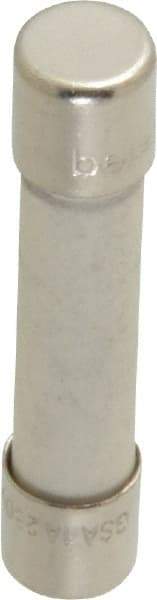 Ferraz Shawmut - 250 VAC, 1 Amp, Time Delay Miniature Ceramic Fuse - Clip Mount, 1-1/4" OAL, 1/4" Diam - Apex Tool & Supply