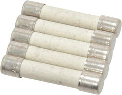 Ferraz Shawmut - 250 VAC, 3 Amp, Time Delay Miniature Ceramic Fuse - Clip Mount, 1-1/4" OAL, 1/4" Diam - Apex Tool & Supply