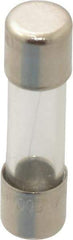 Value Collection - 250 VAC, 0.5 Amp, Fast-Acting Miniature Glass Fuse - Clip Mount, 20mm OAL, 5mm Diam - Apex Tool & Supply