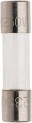 Ferraz Shawmut - 250 VAC, 0.7 Amp, Fast-Acting Miniature Glass Fuse - Clip Mount, 20mm OAL, 5mm Diam - Apex Tool & Supply