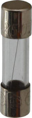 Ferraz Shawmut - 250 VAC, 0.8 Amp, Fast-Acting Miniature Glass Fuse - Clip Mount, 20mm OAL, 5mm Diam - Apex Tool & Supply
