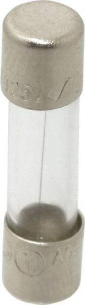 Ferraz Shawmut - 250 VAC, 1 Amp, Fast-Acting Miniature Glass Fuse - Clip Mount, 20mm OAL, 5mm Diam - Apex Tool & Supply