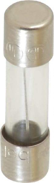 Ferraz Shawmut - 250 VAC, 2 Amp, Fast-Acting Miniature Glass Fuse - Clip Mount, 20mm OAL, 5mm Diam - Apex Tool & Supply