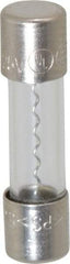 Ferraz Shawmut - 125 VAC, 8 Amp, Fast-Acting Miniature Glass Fuse - Clip Mount, 20mm OAL, 10 at AC kA Rating, 5mm Diam - Apex Tool & Supply