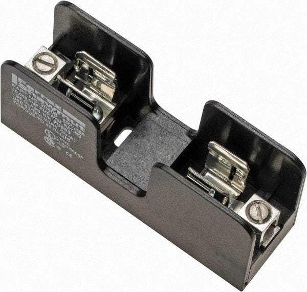 Ferraz Shawmut - 1 Pole, 250 VAC/VDC, 60 Amp, Screw Mount Fuse Block - 3 Inch Long x 1-1/4 Inch Wide x 1.38 Inch High Block - Apex Tool & Supply