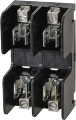 Ferraz Shawmut - 2 Pole, 250 VAC/VDC, 60 Amp, Screw Mount Fuse Block - 3 Inch Long x 2.03 Inch Wide x 1.38 Inch High Block - Apex Tool & Supply