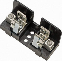 Ferraz Shawmut - 1, 2, 3 Pole, 14 to 2 AWG, 600 VAC/VDC, 60 Amp, Screw Mount Fuse Block - 4 Inch Long x 1-1/2 Inch Wide x 2.21 Inch High Block - Apex Tool & Supply