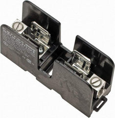 Ferraz Shawmut - 1 Pole, 14 to 2 AWG, 600 VAC/VDC, 30 Amp, DIN Rail Mount, Screw Mount Fuse Block - 3.9 Inch Long x 1.29 Inch Wide x 2.2 Inch High Block - Apex Tool & Supply