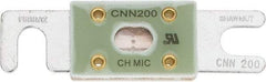 Ferraz Shawmut - 200 Amp Visible Link Flat Forklift & Truck Fuse - 125VAC, 48VDC, 3.18" Long x 0.75" Wide, Littelfuse CNN200, Bussman ANN200, Ferraz Shawmut CNN200 - Apex Tool & Supply