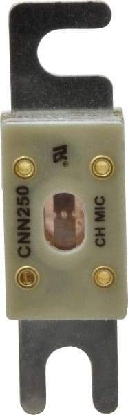 Ferraz Shawmut - 250 Amp Visible Link Flat Forklift & Truck Fuse - 125VAC, 48VDC, 3.18" Long x 0.75" Wide, Littelfuse CNN250, Bussman ANN250, Ferraz Shawmut CNN250 - Apex Tool & Supply