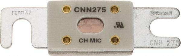 Ferraz Shawmut - 275 Amp Visible Link Flat Forklift & Truck Fuse - 125VAC, 48VDC, 3.18" Long x 0.75" Wide, Littelfuse CNN275, Bussman ANN275, Ferraz Shawmut CNN275 - Apex Tool & Supply