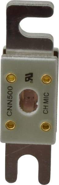 Ferraz Shawmut - 500 Amp Visible Link Flat Forklift & Truck Fuse - 125VAC, 48VDC, 3.18" Long x 0.75" Wide, Littelfuse CNN500, Bussman ANN500, Ferraz Shawmut CNN500 - Apex Tool & Supply