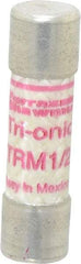 Ferraz Shawmut - 250 VAC, 0.5 Amp, Time Delay Midget Fuse - Clip Mount, 1-1/2" OAL, 10 at AC kA Rating, 13/32" Diam - Apex Tool & Supply