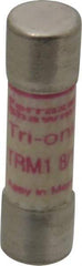 Ferraz Shawmut - 250 VAC, 1.8 Amp, Time Delay General Purpose Fuse - Clip Mount, 1-1/2" OAL, 10 at AC kA Rating, 13/32" Diam - Apex Tool & Supply