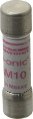 Ferraz Shawmut - 250 VAC, 10 Amp, Time Delay General Purpose Fuse - Clip Mount, 1-1/2" OAL, 10 at AC kA Rating, 13/32" Diam - Apex Tool & Supply
