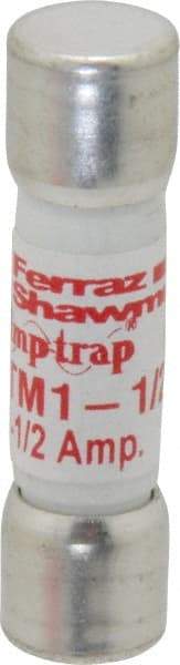 Ferraz Shawmut - 600 VAC/VDC, 1.5 Amp, Fast-Acting General Purpose Fuse - Clip Mount, 1-1/2" OAL, 100 at AC/DC kA Rating, 13/32" Diam - Apex Tool & Supply