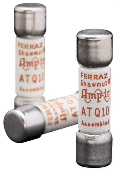 Ferraz Shawmut - 500 VAC, 1.13 Amp, Time Delay General Purpose Fuse - Clip Mount, 1-1/2" OAL, 10 at AC kA Rating, 13/32" Diam - Apex Tool & Supply