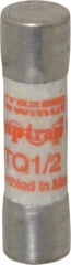 Ferraz Shawmut - 500 VAC, 0.5 Amp, Time Delay General Purpose Fuse - Clip Mount, 1-1/2" OAL, 10 at AC kA Rating, 13/32" Diam - Apex Tool & Supply