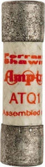 Ferraz Shawmut - 500 VAC, 1.13 Amp, Time Delay General Purpose Fuse - Clip Mount, 1-1/2" OAL, 10 at AC kA Rating, 13/32" Diam - Apex Tool & Supply
