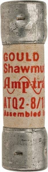 Ferraz Shawmut - 500 VAC, 2.8 Amp, Time Delay General Purpose Fuse - Clip Mount, 1-1/2" OAL, 10 at AC kA Rating, 13/32" Diam - Apex Tool & Supply