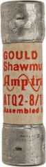 Ferraz Shawmut - 500 VAC, 2.8 Amp, Time Delay General Purpose Fuse - Clip Mount, 1-1/2" OAL, 10 at AC kA Rating, 13/32" Diam - Apex Tool & Supply
