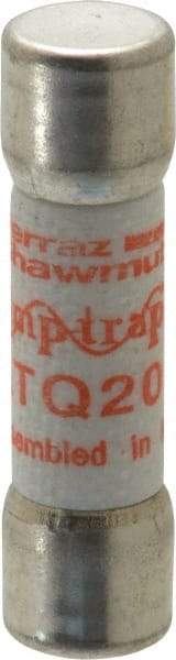 Ferraz Shawmut - 500 VAC, 20 Amp, Time Delay General Purpose Fuse - Clip Mount, 1-1/2" OAL, 10 at AC kA Rating, 13/32" Diam - Apex Tool & Supply
