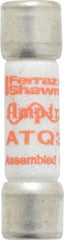 Ferraz Shawmut - 500 VAC, 30 Amp, Time Delay General Purpose Fuse - Clip Mount, 1-1/2" OAL, 10 at AC kA Rating, 13/32" Diam - Apex Tool & Supply
