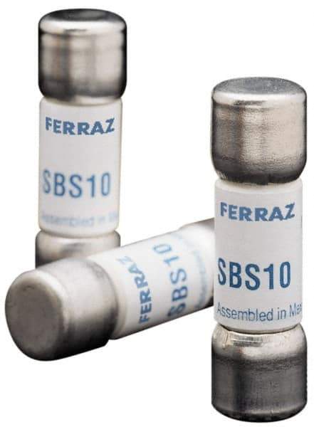 Ferraz Shawmut - 600 VAC, 1.5 Amp, Fast-Acting General Purpose Fuse - Clip Mount, 1-3/8" OAL, 100 at AC kA Rating, 13/32" Diam - Apex Tool & Supply