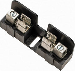 Ferraz Shawmut - 14 to 6 AWG, 600 VAC/VDC, 30 Amp, DIN Rail Mount, Screw Mount Fuse Block - 13/32 Inch Diameter x 1-1/2 Inch Fuse Length, 3.04 Inch Long x 3/4 Inch Wide x 1.31 Inch High Block - Apex Tool & Supply