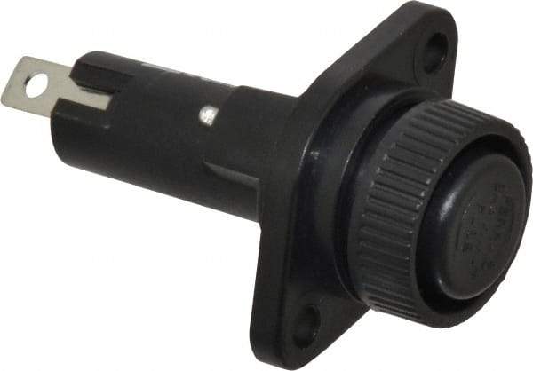 Ferraz Shawmut - 1 Pole, 600 VAC/VDC, 30 Amp, Panel Mount Fuse Holder - Compatible with CC Class, 1-1/2 Inch Long x 0.95 Inch Wide and 13/32 Inch Diameter Fuse - Apex Tool & Supply
