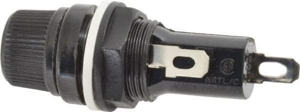 Ferraz Shawmut - 1 Pole, 250 VAC, 15 Amp, Panel Mount Fuse Holder - Compatible with CC Class, 1-1/4 Inch Long x 20mm Wide and 1/4 Inch Diameter Fuse - Apex Tool & Supply