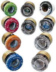 Ferraz Shawmut - 125 VAC, 25 Amp, Time Delay Plug Fuse - Screw Mount Mount, 1.29" OAL, 10 at AC kA Rating, 1-1/8" Diam - Apex Tool & Supply