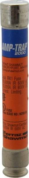 Ferraz Shawmut - 600 VAC/VDC, 3.2 Amp, Time Delay General Purpose Fuse - Clip Mount, 127mm OAL, 100 at DC, 200 at AC kA Rating, 13/16" Diam - Apex Tool & Supply