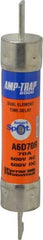 Ferraz Shawmut - 600 VAC/VDC, 70 Amp, Time Delay General Purpose Fuse - Clip Mount, 7-7/8" OAL, 100 at DC, 200 at AC kA Rating, 1-5/16" Diam - Apex Tool & Supply
