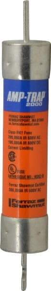 Ferraz Shawmut - 600 VAC/VDC, 100 Amp, Time Delay General Purpose Fuse - Clip Mount, 7-7/8" OAL, 100 at DC, 200 at AC kA Rating, 1-5/16" Diam - Apex Tool & Supply