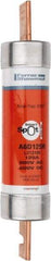 Ferraz Shawmut - 600 VAC/VDC, 125 Amp, Time Delay General Purpose Fuse - Clip Mount, 9-5/8" OAL, 100 at DC, 200 at AC kA Rating, 1-13/16" Diam - Apex Tool & Supply