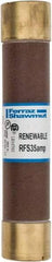 Ferraz Shawmut - 600 VAC, 35 Amp, Fast-Acting Renewable Fuse - Clip Mount, 5-1/2" OAL, 10 at AC kA Rating, 1-1/16" Diam - Apex Tool & Supply