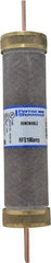 Ferraz Shawmut - 600 VAC, 100 Amp, Fast-Acting Renewable Fuse - Clip Mount, 7-7/8" OAL, 10 at AC kA Rating, 1-5/16" Diam - Apex Tool & Supply