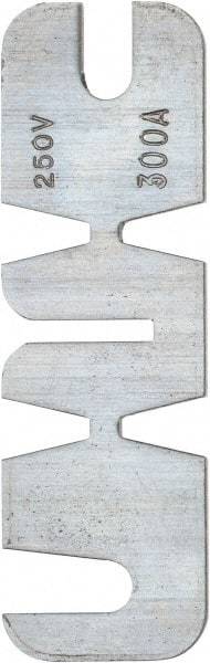 Ferraz Shawmut - 250 VAC, 300 Amp, Fast-Acting Renewable Fuse - Fuse Holder Mount, 8-5/8" OAL, 10 at AC kA Rating, 2-1/16" Diam - Apex Tool & Supply