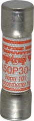 Ferraz Shawmut - 450 VDC, 500 VAC, 30 Amp, Fast-Acting Semiconductor/High Speed Fuse - Clip Mount, 50.8mm OAL, 100 at AC, 79 at DC kA Rating, 9/16" Diam - Apex Tool & Supply