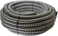 Made in USA - 1/2" Trade Size, 50' Long, Flexible Reduced Wall Flex Conduit - Aluminum, 5/8" ID - Apex Tool & Supply