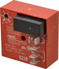 NCC - 5 Pin, SPDT Time Delay Relay - 8 at 250 VAC Resistive Load Contact Amp, 120 VAC, On Board Trimpot - Apex Tool & Supply