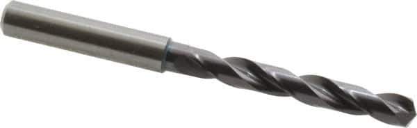 Guhring - 6.7mm 140° Solid Carbide Jobber Drill - FIREX Finish, Right Hand Cut, Spiral Flute, Straight Shank, 91mm OAL, SU Point - Apex Tool & Supply