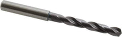 Guhring - 6.7mm 140° Solid Carbide Jobber Drill - FIREX Finish, Right Hand Cut, Spiral Flute, Straight Shank, 91mm OAL, SU Point - Apex Tool & Supply